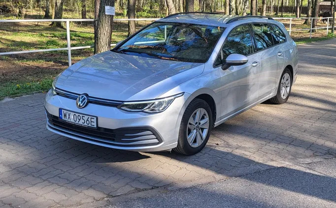 śląskie Volkswagen Golf cena 76900 przebieg: 89500, rok produkcji 2021 z Warszawa